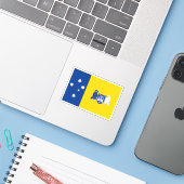 Sticker Territoire de la capitale australienne (Ordinateur portable avec iPhone)