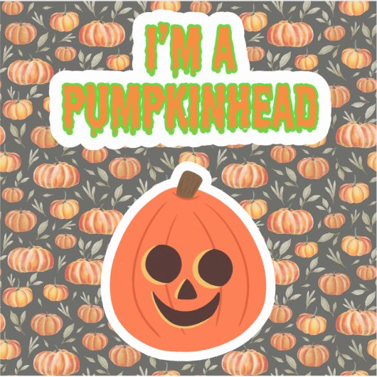 Sticker Tête de cheminée 3 avec arrière - plan (Devant)