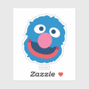 Sticker Tête de Grover