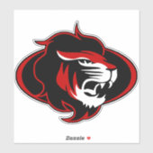 Sticker Tête de lion (Feuille)