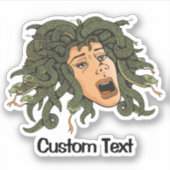 Sticker Tête de Medusa (Devant)