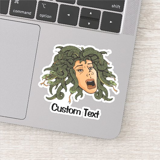 Sticker Tête de Medusa (Détail)