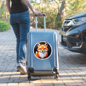Sticker Tête de renard vibrant (Valise Insitu)