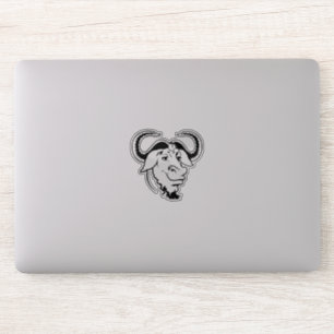 Sticker Tête GNU