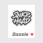 Sticker Têtes de baskets SNKR HEAD (Feuille)