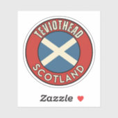 Sticker Teviothead, Scotland (Feuille)