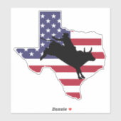 Sticker texan pur (Feuille)