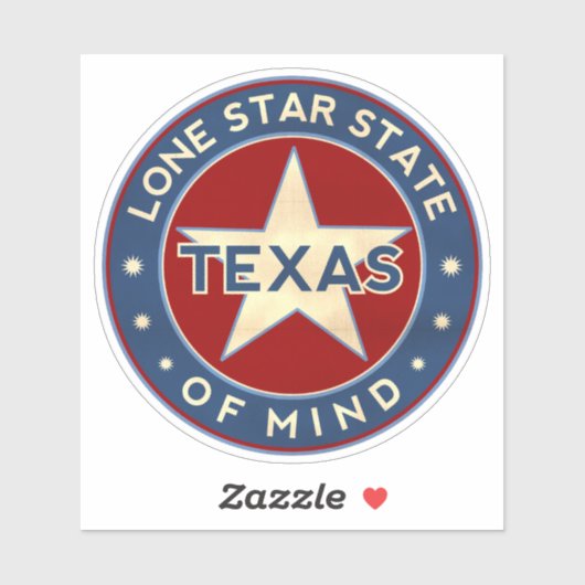 Sticker Texas (Feuille)