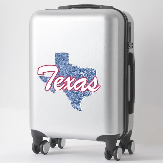 Sticker Texas (Sur valise)