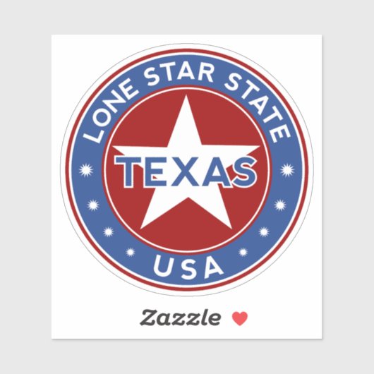 Sticker Texas (Feuille)