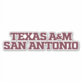 Sticker Texas A&M San Antonio (Devant)