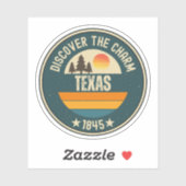 Sticker Texas State - Lone Star Souvenir cadeau (Feuille)