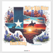 Sticker Texas Strong  (Feuille)