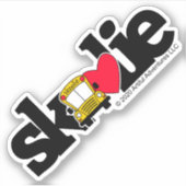 Sticker Texte du skoolie (Devant)