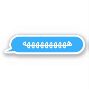 Sticker Texte personnalisé Haha Funny Texte arabe bulle