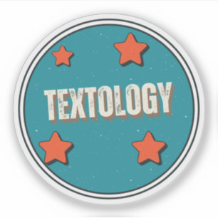 Sticker Textologie
