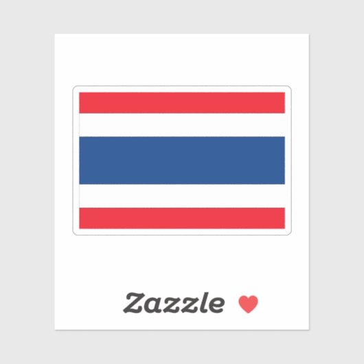 Sticker Thaïlande (Feuille)