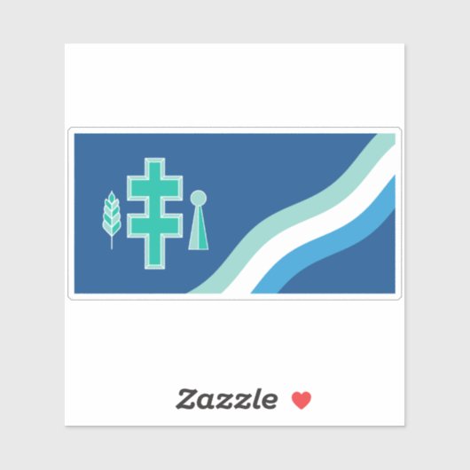 Sticker Thame flag (Feuille)