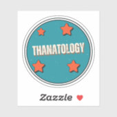 Sticker Thanatologie (Feuille)