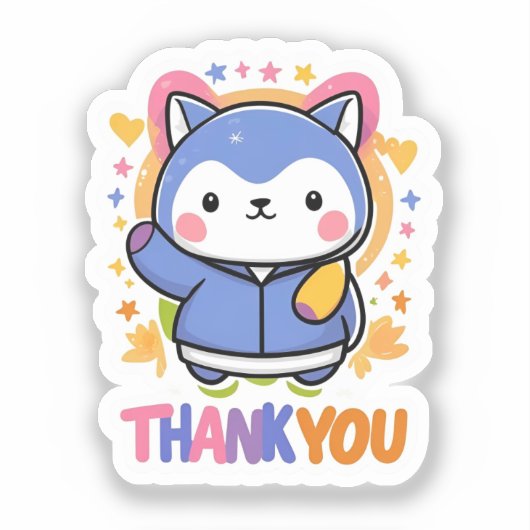 Sticker Thank You (Recto)