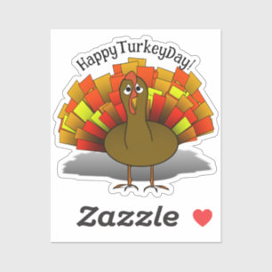 Sticker Thanksgiving Inquiète Turquie
