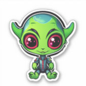 Sticker The Adventures of Little Aliens (Devant)