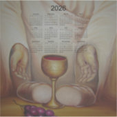 Sticker The Bread of Life: Holy Eucharist 2026 Calendar (Devant)