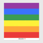 Sticker The Colors of the rainbow (Feuille)