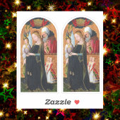Sticker The Expectant Madonna with Saint Joseph 2-UP