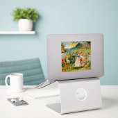 Sticker “The Fairy Dance” by ES Hardy (Ordinateur portable sur le bureau)