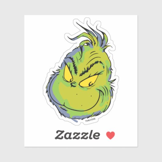 Sticker The Grinch | Funny Désolé I Ce que Late I Didn't W (Feuille)