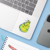 Sticker The Grinch | Funny Désolé I Ce que Late I Didn't W (Ordinateur portable avec iPhone)
