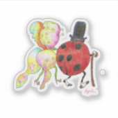 sticker "The Lady's Bug" (Voorkant)
