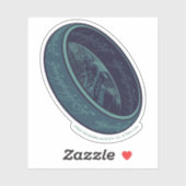 Sticker THE ONE RING™ GOLLUM™ Graphic (Feuille)