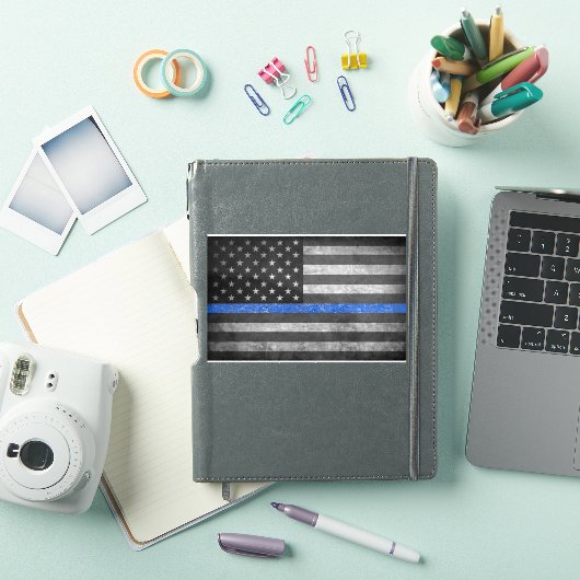 Sticker The Thin Blue Line  (Couverture iPad)