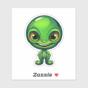 Sticker The Tiny Extraterrestrials