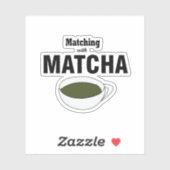 Sticker Thé vert Matcha (Feuille)