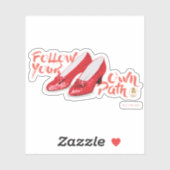 Sticker The Wizard Of Oz™ | Follow Your Own Path (Feuille)