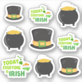 Sticker Thème Extraordinaire de la Saint Patrick (Devant)