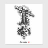 Sticker Théodolite (Feuille)