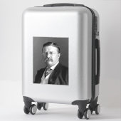 Sticker Theodore Roosevelt Teddy Président républicain (Sur valise)