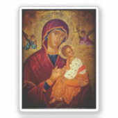 Sticker Theotokos Amolyntos (Recto)