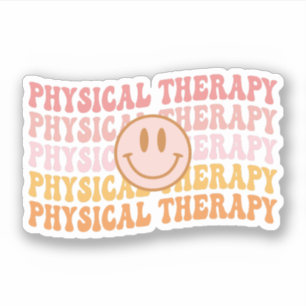Sticker Thérapie physique, physiothérapeute adjoint PTA