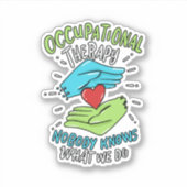 Sticker Thérapies Occupational (Devant)