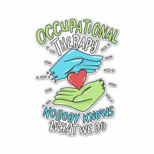 Sticker Thérapies Occupational (Devant)