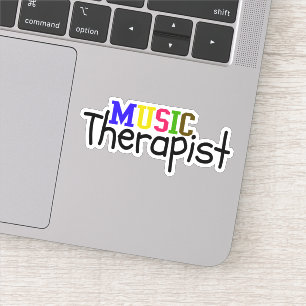 Sticker Thérapiste de musique