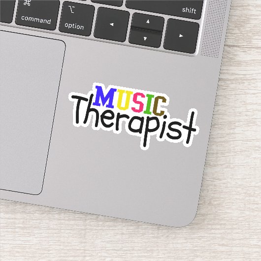Sticker Thérapiste de musique (Détail)