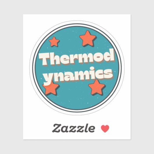 Sticker Thermodynamique (Feuille)