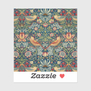 Sticker Thief de fraises par William Morris