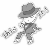 Sticker This is It ! Khabully Mouse (Devant)